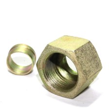 MS Nut Hydraulic For Ferrule Fitting.